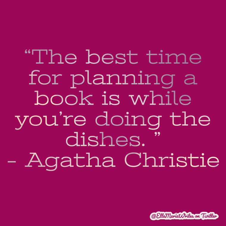 agatha christie book - quote - ella