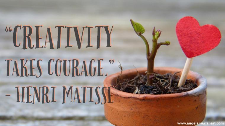 creativity takes courage