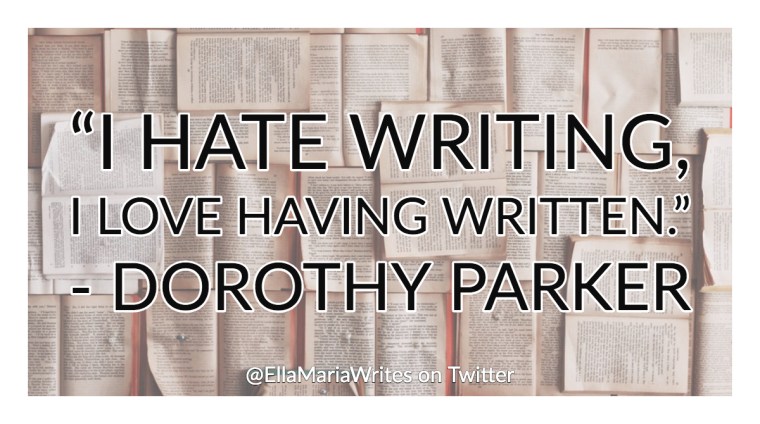 dorothy parker - quote - ella